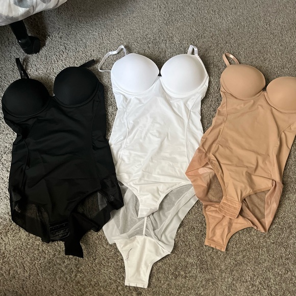 White Bodysuit Top - Picture 4 of 4